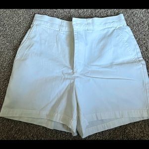 The limited white shorts